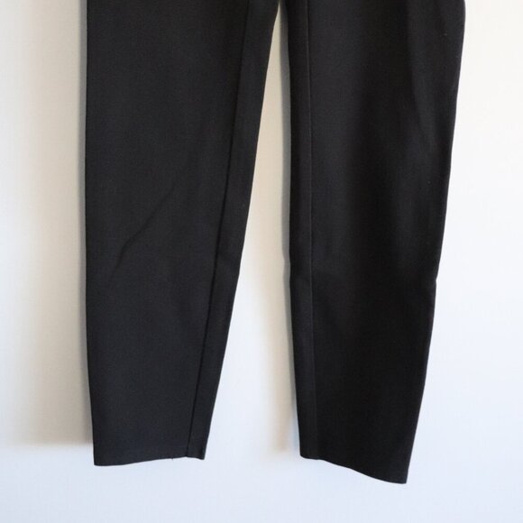 Wilfred Free Women's Black Sz 2 Straight Leg Casual Side Zip High Rise Pants - Picture 9 of 11